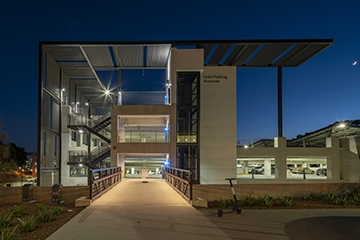 Image of UC San Diego Osler Parking Structure & Visitor's Center
