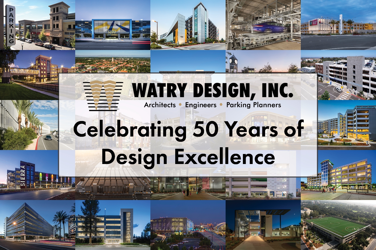 Image of 50 Years of Parking, 50 Years of Watry Design
