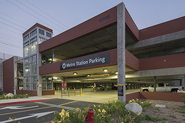 Image of Metro L Line (Gold) Irwindale Station Parking Structure