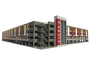 Image of Sierra College Rocklin Campus Parking Structure