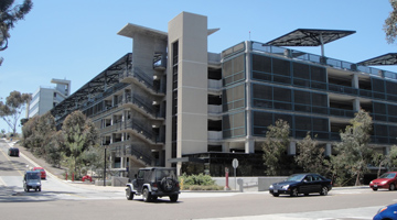 Image of UC San Diego Hopkins Parking Structure