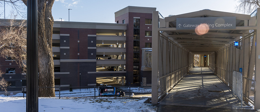 Slideshow image for University of Nevada, Reno Celebrates Grand Opening of the Gateway Parking Complex