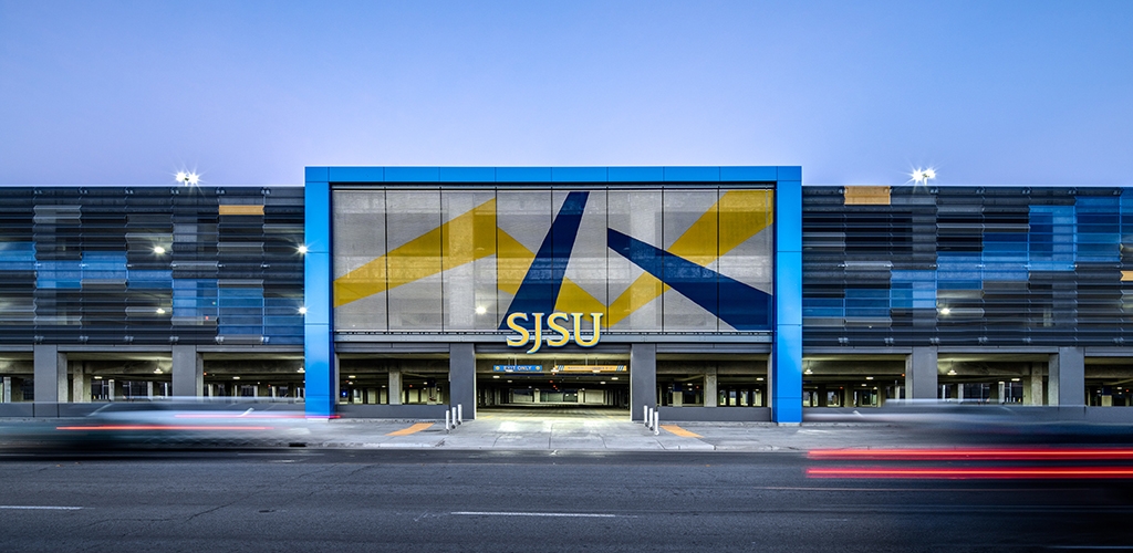 Slideshow image for San Jose State University South Campus Multi-Level Parking Structure & Sports Field Facility