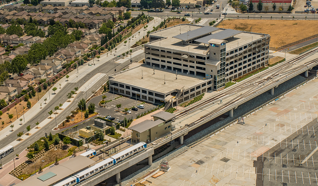 Slideshow image for VTA Berryessa Station Parking Structure