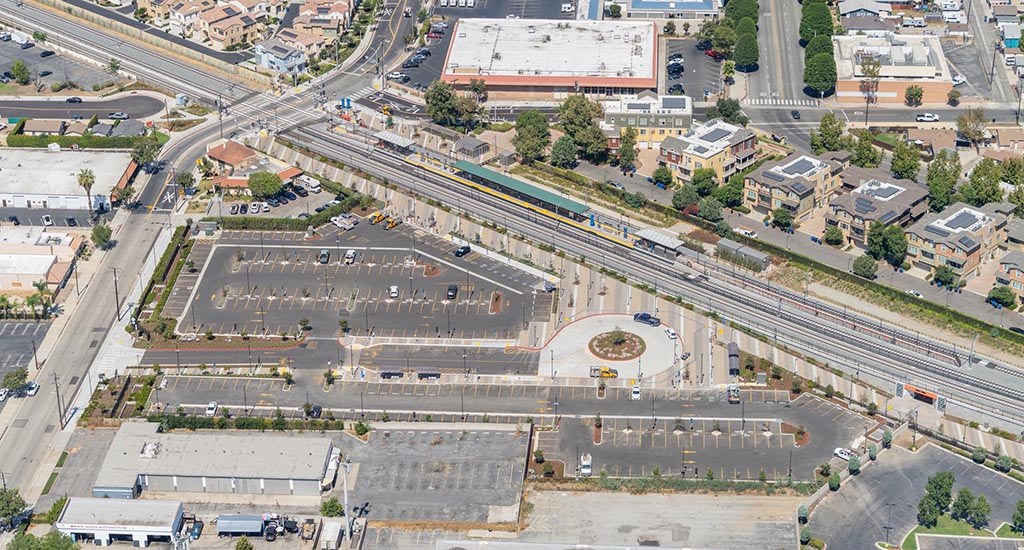 Slideshow image for LA Metro A Line Glendora to Pomona Extension Parking Facilities