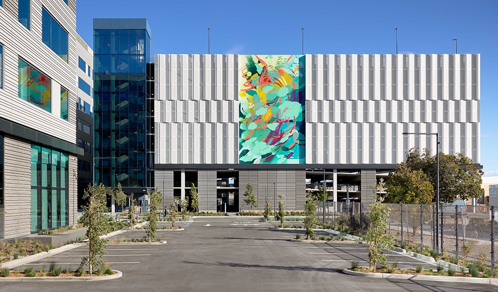 Slideshow image for The Landing Life Science Campus Parking Structure