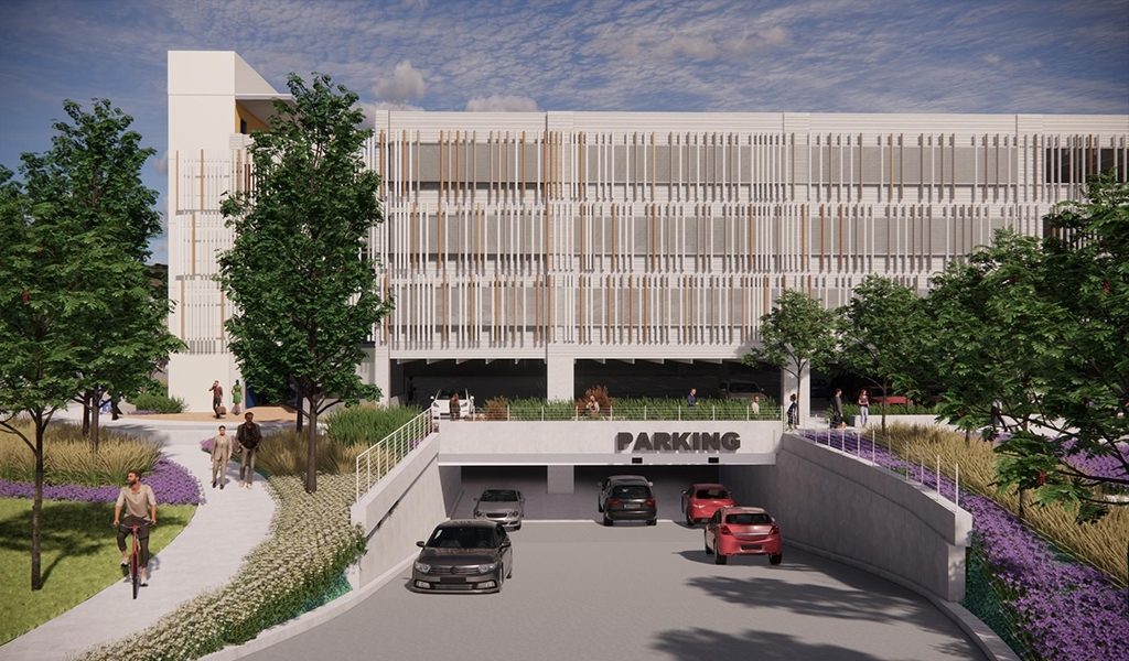 Slideshow image for UC Davis Health Center Parking Structure V