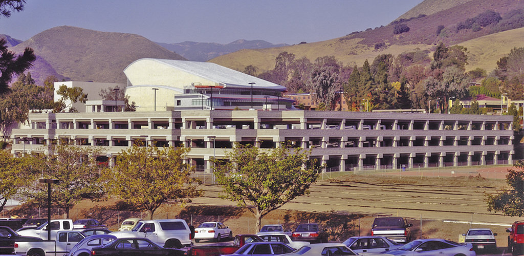 Slideshow image for Cal Poly State University Parking Structure