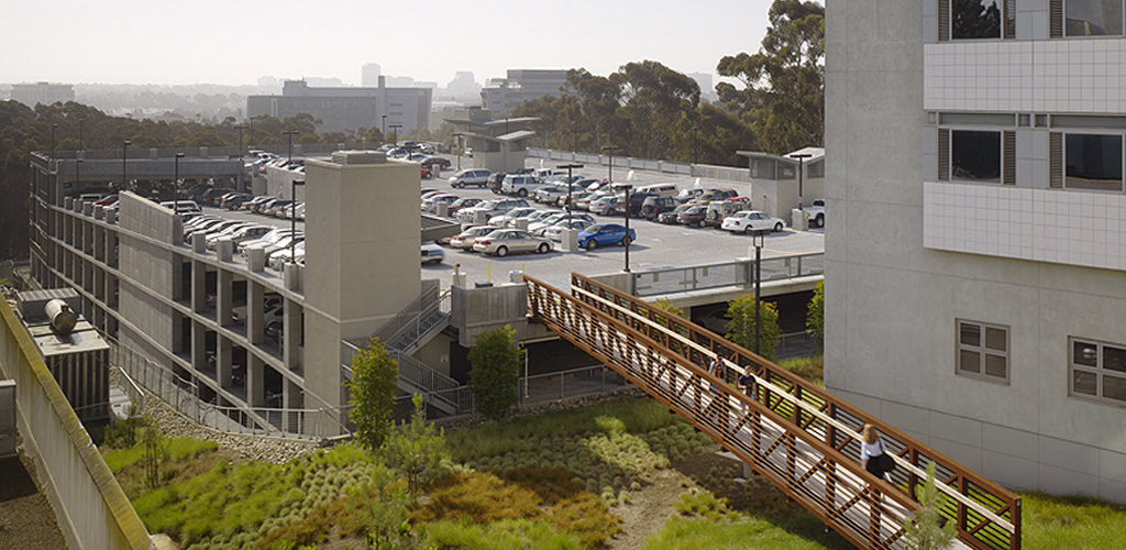 Slideshow image for UC San Diego Hopkins Parking Structure