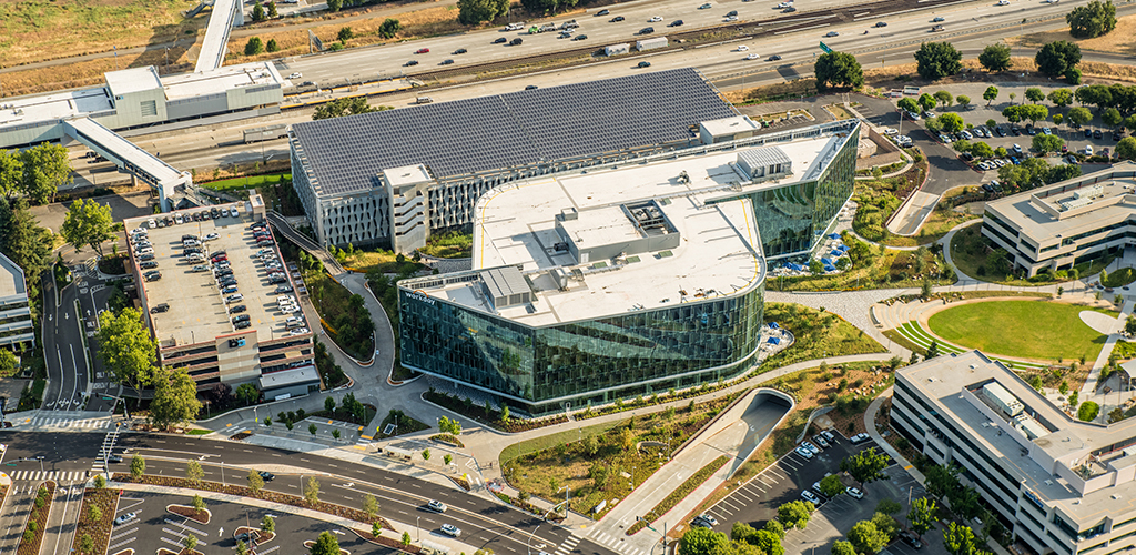 Slideshow image for Workday Corporate Campus Parking Structure